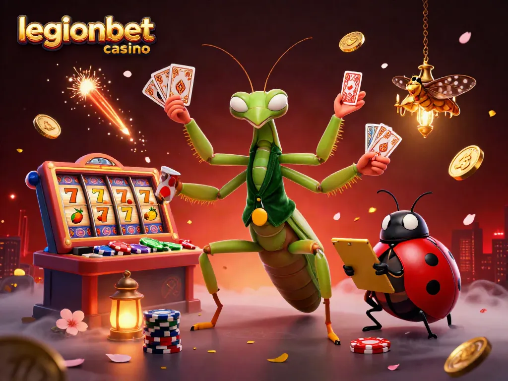 Experience the thrill at legionbet casino with vibrant characters and dynamic game elements.