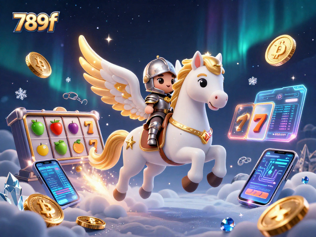 Spin the reels at 789f and win big! Experience thrilling slot adventures with colorful symbols and digital currencies.