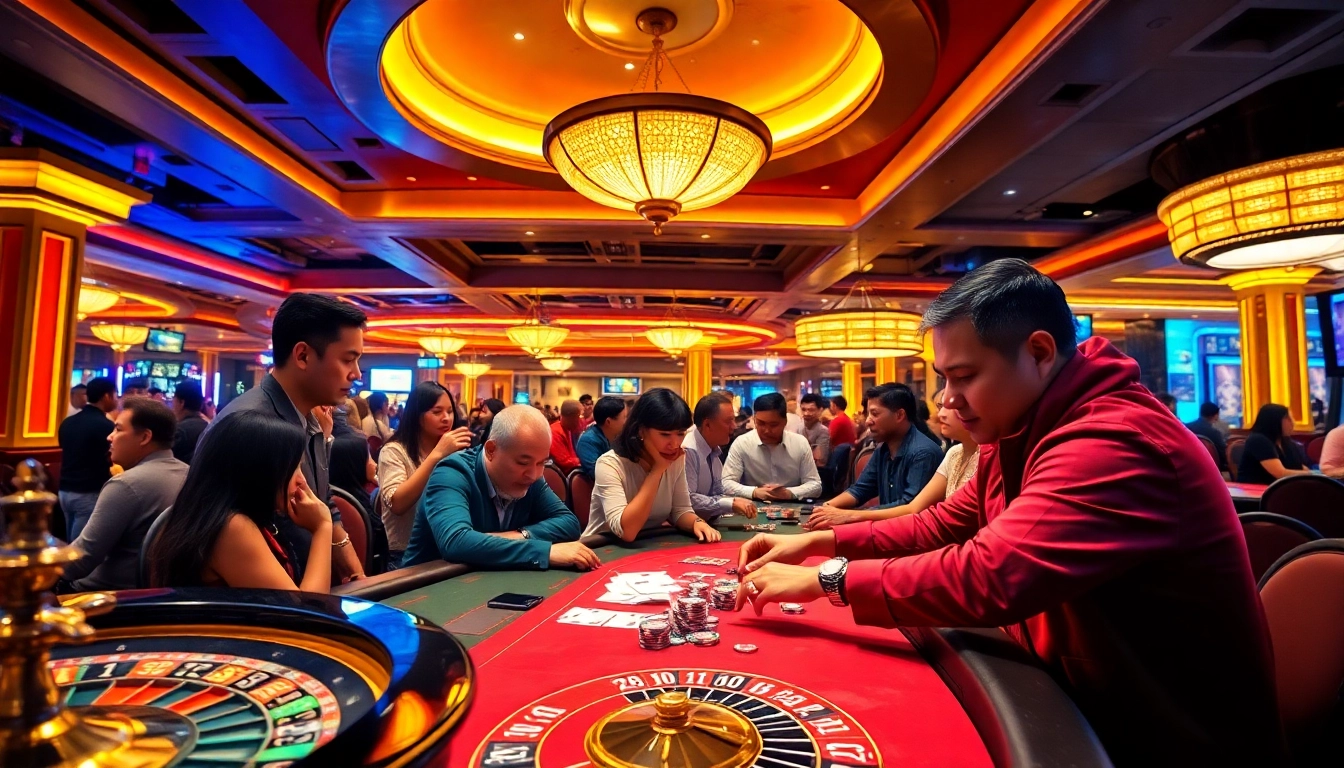 Engage in the thrilling world of gambling at https://luongsontv5.com/, featuring high-stakes poker and vibrant casino atmospheres.