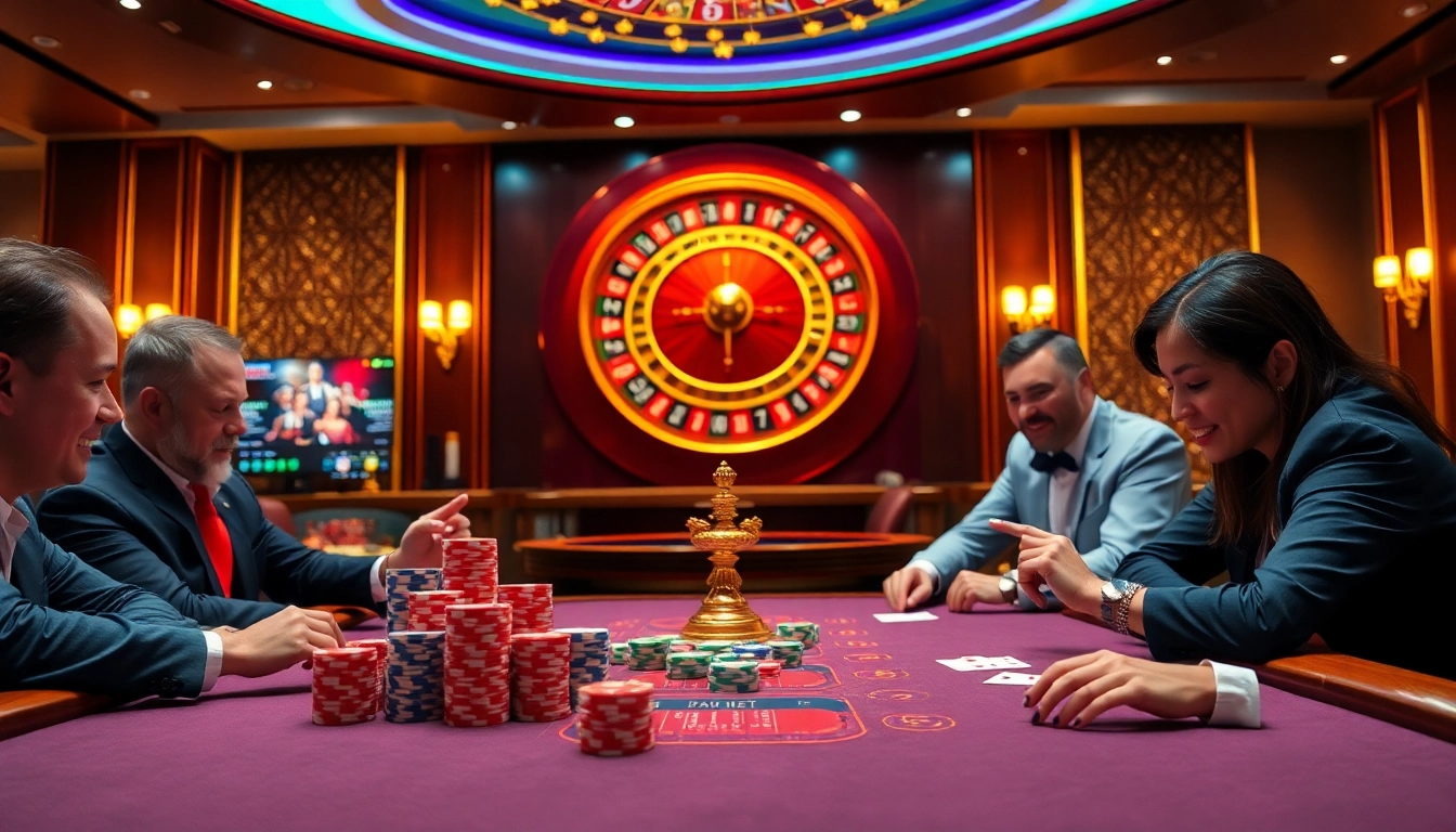 Experience the thrill of winning at GA888V.NET with vibrant poker chips and intense gameplay.