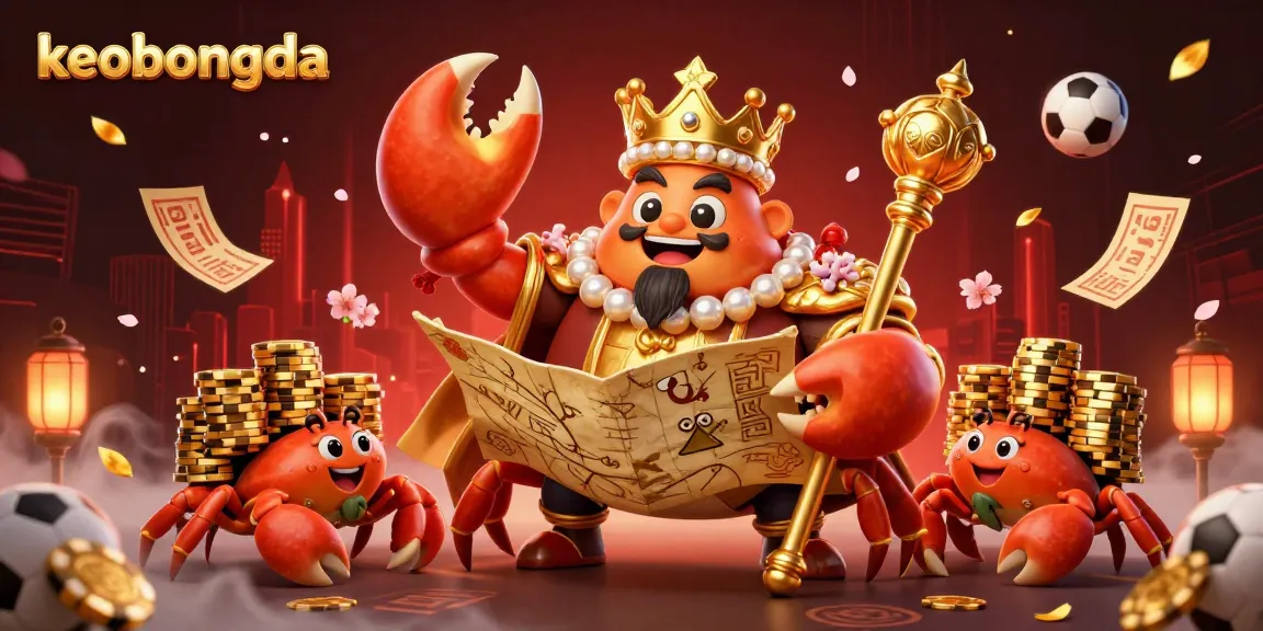 Experience dynamic sports betting updates with keobongda featuring golden crab and lively elements.