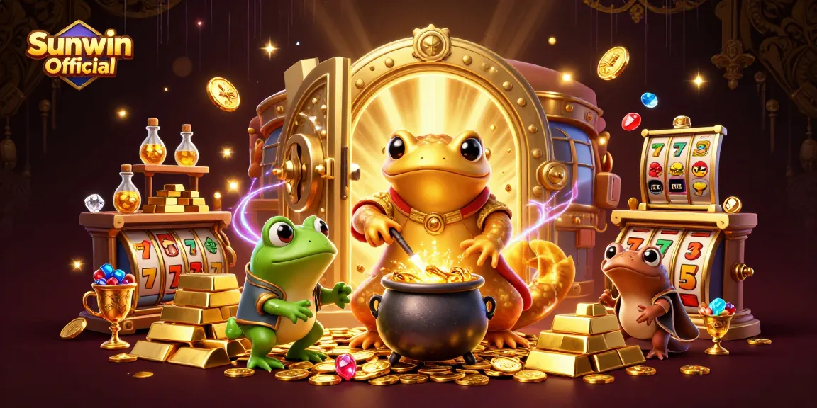 Engage in thrilling gameplay at Sunwin Official with dynamic slot reels and enchanted characters.