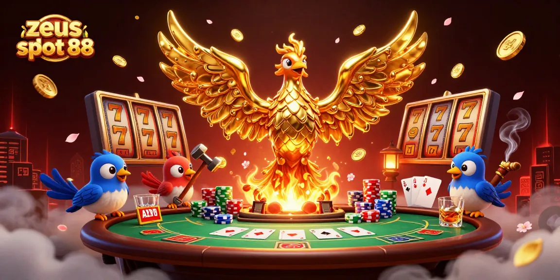Experience the excitement of zeus slot 88 with a vibrant 3D illustration highlighting thrilling gaming elements and characters.