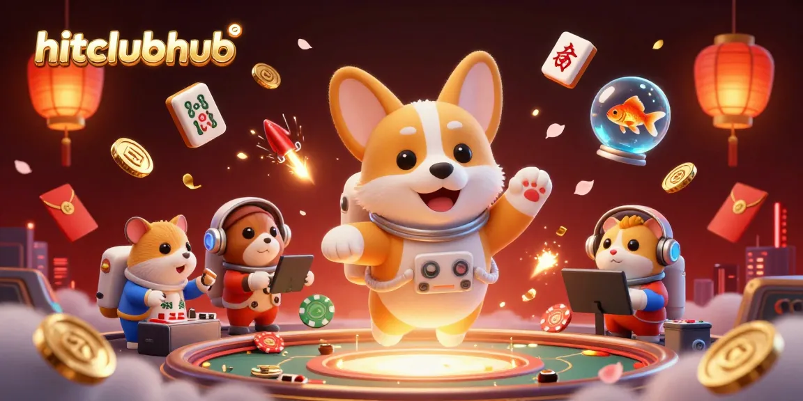Experience the thrill of hitclubhub in a lively space casino scene, featuring playful characters and dynamic elements.