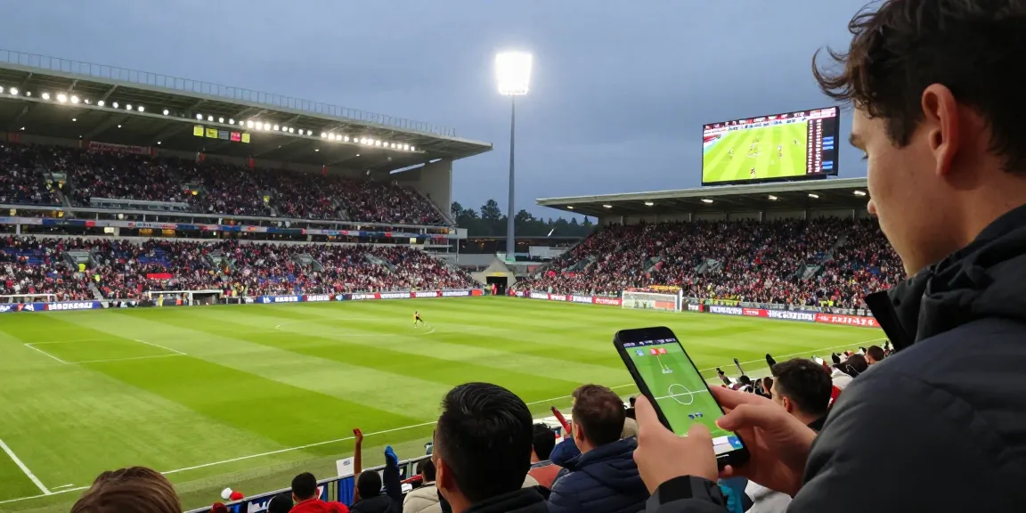 CabongTv watch live football today with exciting betting predictions and match odds displayed in a vibrant stadium atmosphere.